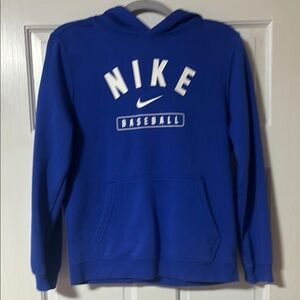 Nike youth large Royal Blue Baseball Hoodie